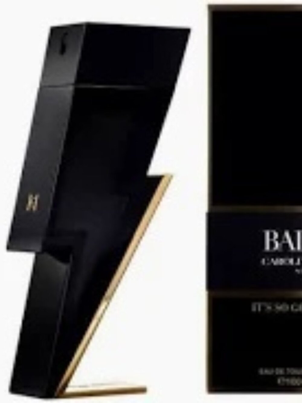 Carolina Herrera Bad Boy Set-Black Pouch,Shower Gel&EDT Sample,Woody-3pc-BOX-NEW - Picture 12 of 16